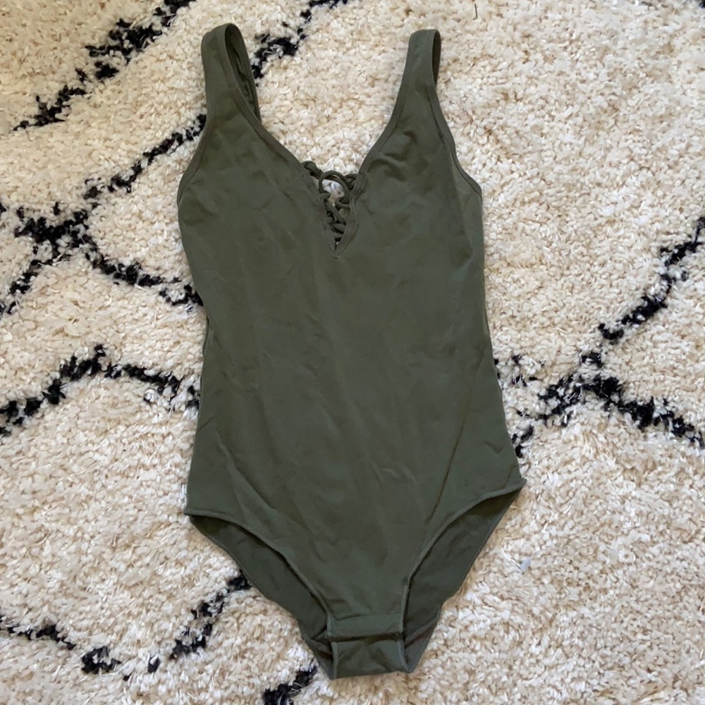 Green bodysuit